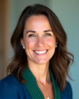 Portrait of Emma Clarke, CEO