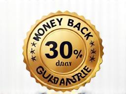 Trust badge showing 30-day money-back guarantee